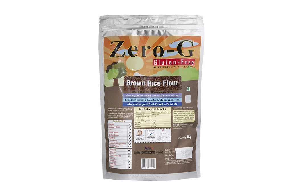 Zero-G Brown Rice Flour    Pack  1 kilogram